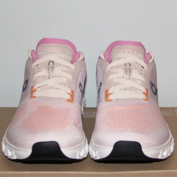 On Cloud 6 Push Shoes Womens 8 9 Orange Pink - Picture 4 of 7